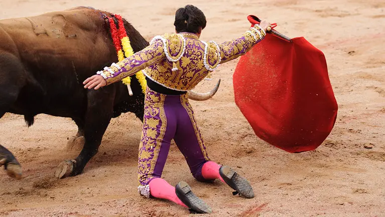 Tercera corrida de la feria de San Fermín con la ganadería del Puerto de San Lorenzo para los diestros Curro Díaz, Paco Ureña y José Garrido. MIGUEL OSÉS_13 (13)