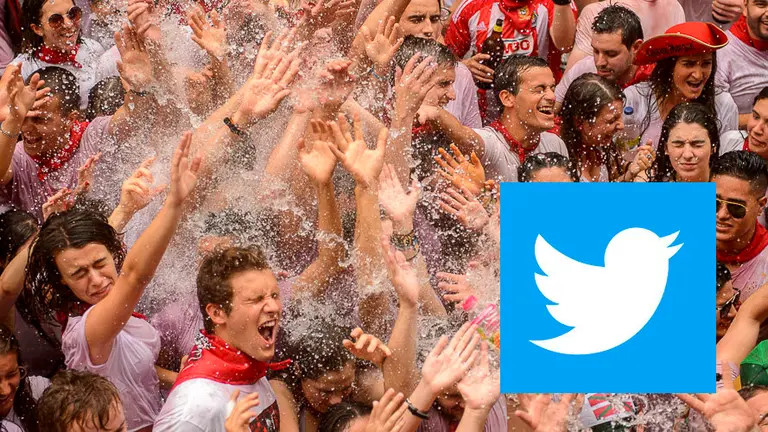 En los Sanfermines 2017 se ha registrado un icremento del número de mensajes publicados en Twitter.