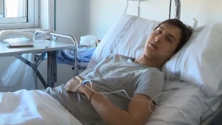 El diestro Roca Rey se recupera en el Complejo Hospitalario de Navarra de la cogida sufrida en la corrida del día 11 de julio NAVARRA TV