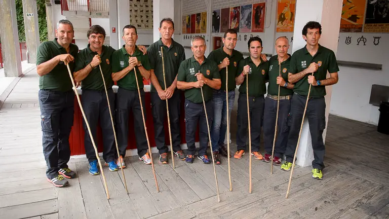 Último encierro de los pastores Chichipan y Rastrojo. PABLO LASAOSA 06