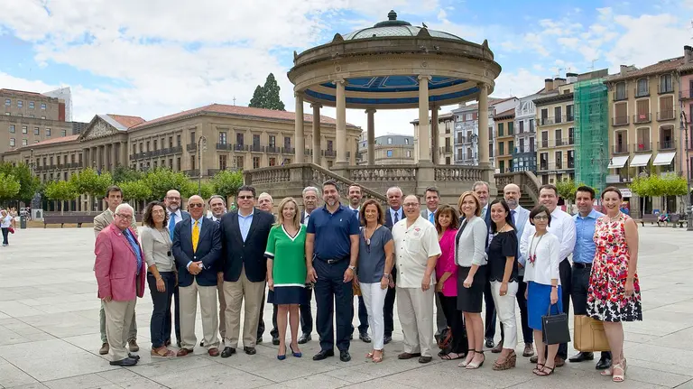 Una delegación empresarial de Texas visita Navarra interesada en el sector de las renovables