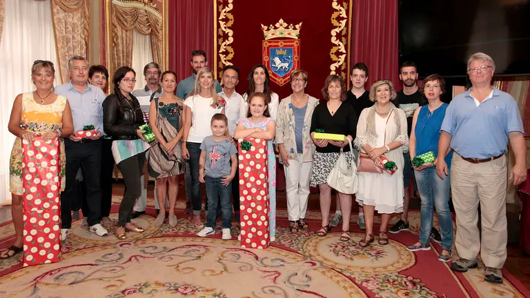 Entrega de los premios de los fuegos artificiales de San Fermín
