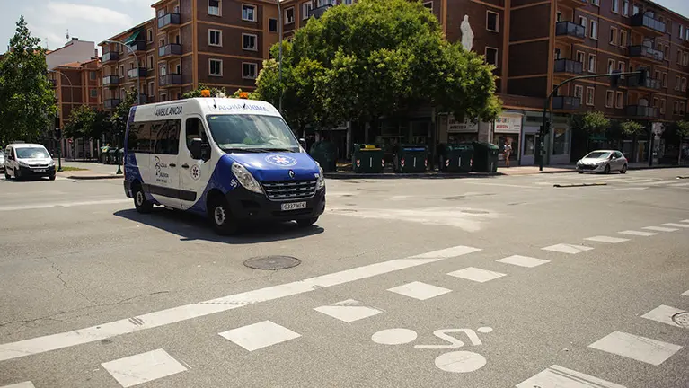 Atropello en Marcelo Celayeta. MIGUEL OSÉS_2