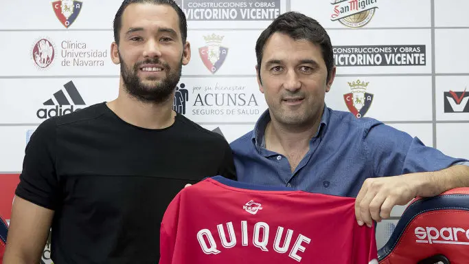 Quique, el nuevo jugador de Osasuna para esta temporada