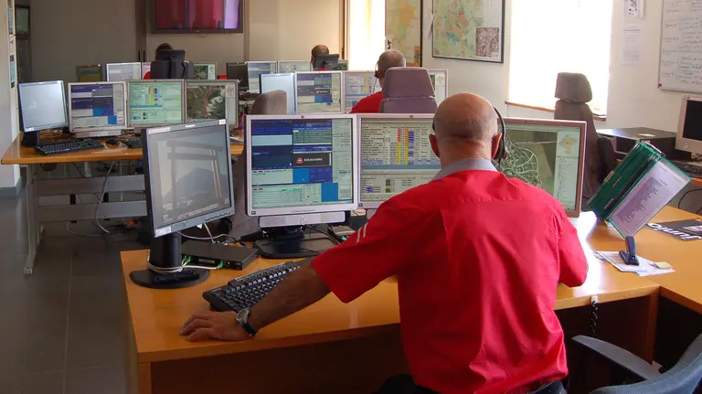 Centralita de la Policía Foral