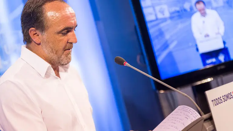 El presidente de UPN, Javier Esparza, hace balance de los dos años del Gobierno foral (15). IÑIGO ALZUGARAY