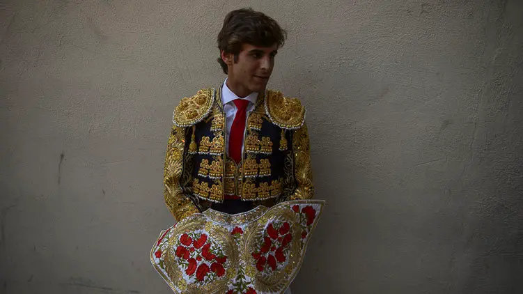 Novillada con astados de El Parralejo para Javier Marín, Jesús Enrique Colombo y Toñete. PABLO LASAOSA  (7)