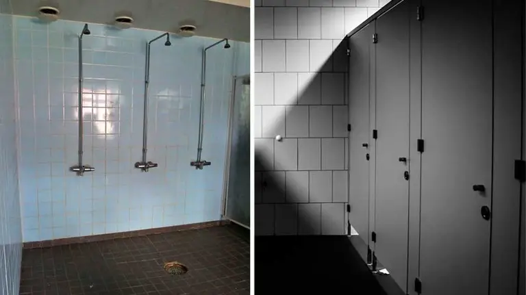 Imágenes de unos vestuarios. ARCHIVO