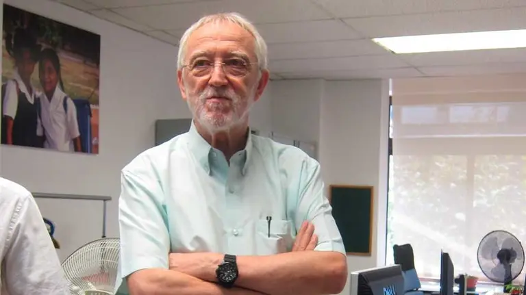 El presidente de la Fundación Vicente Ferrer, Jordi Folgado. EP