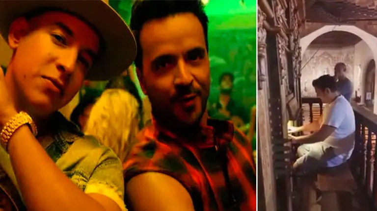 La canción de Despacito, en el órgano de una iglesia