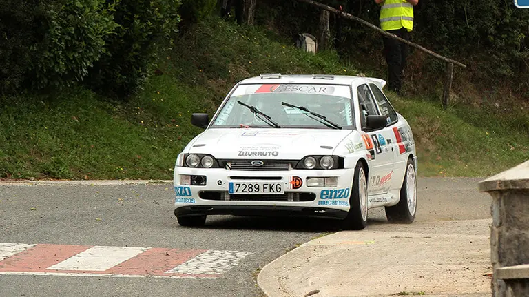 Los navarros Aitor Baltasar y Ion Misiego se imponen en el Rally de Irutrzun-Arakil