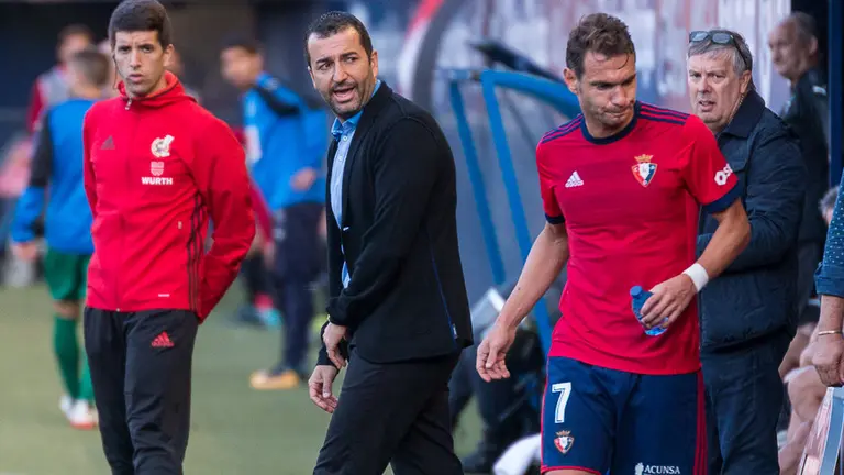 Partido amistoso entre Osasuna y Eibar disputado en El Sadar (11). IÑIGO ALZUGARAY