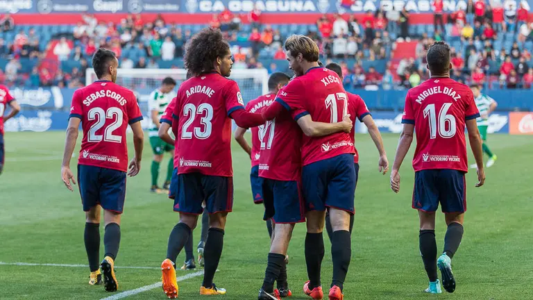 Partido amistoso entre Osasuna y Eibar disputado en El Sadar (46). IÑIGO ALZUGARAY