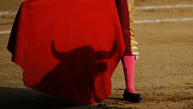 Primera corrida de la feria de Tafalla con la ganadería de Marques de Albaserrada para los diestros Serafín Marín, Joselito y José Arcilla. MIGUEL OSÉS_16