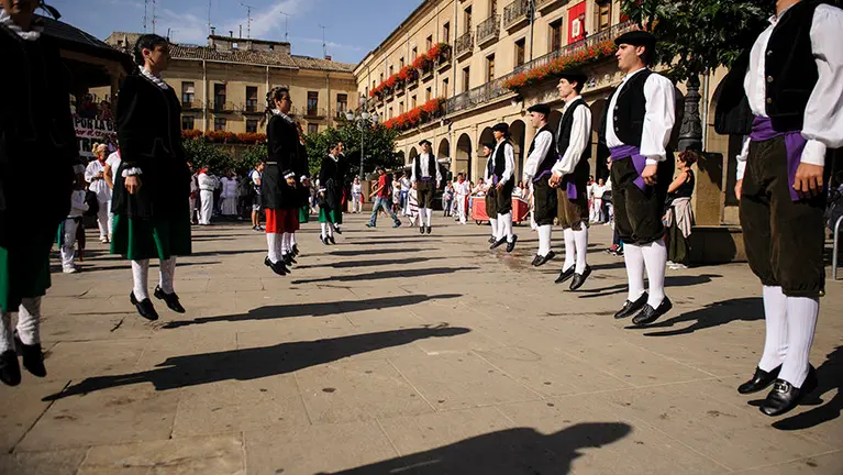 Procesión de Tafalla 2017 en honor a San Sebastián. MIGUEL OSÉS_4