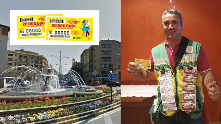 Un vendedor de Pamplona reparte 164 mil euros