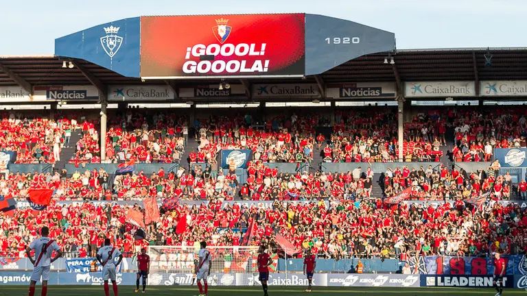 Partido de Liga entre Osasuna y Sevilla Atlético disputado en el estadio de El Sadar (40). IÑIGO ALZUGARAY