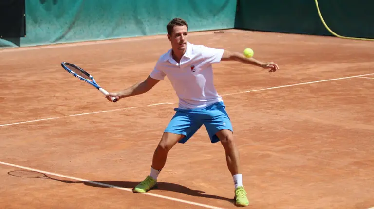 Campeonato navarro de tenis. Cedida.