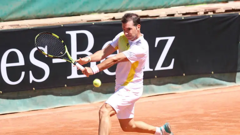 Álvaro Fernández en acción. Foto de Xabier Aguirre.