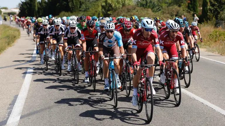 Segunda etapa de la Vuelta a España 2017. Twitter La Vuelta.