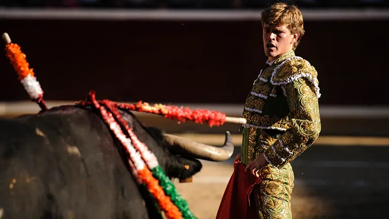 Última corrida de toros la feria de Tafalla con los diestros El Cid, Antonio Nazaré y Borja Jiménez. MIGUEL OSÉS (14)