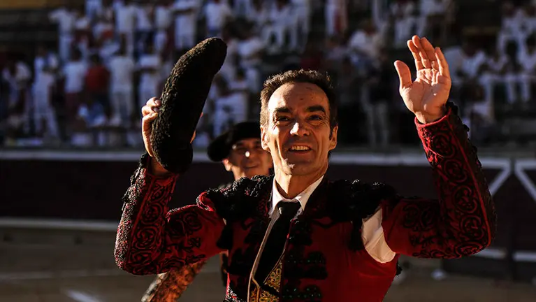 Última corrida de toros la feria de Tafalla con los diestros El Cid, Antonio Nazaré y Borja Jiménez. MIGUEL OSÉS (20)