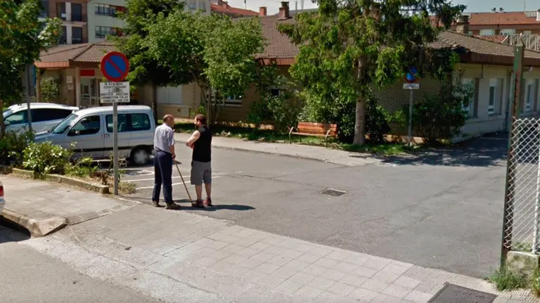 El centro de Salud de Alsasua antes de su ampliación.