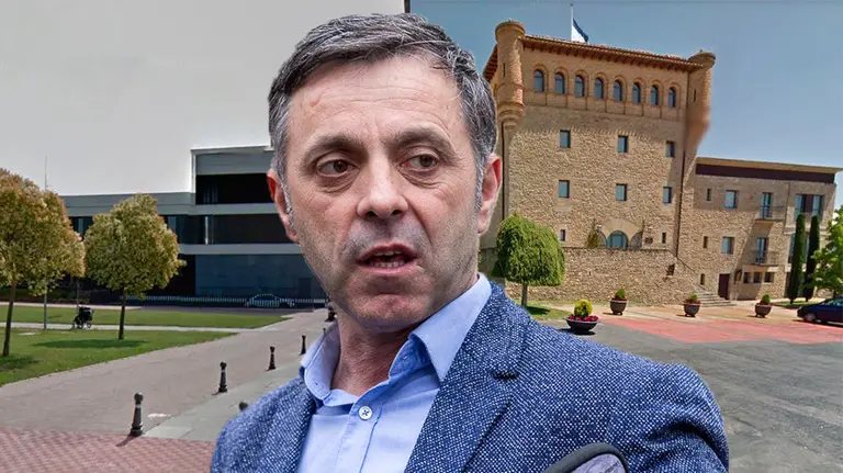 El alcalde del Valle de Egüés, Alfonso Etxeberría.