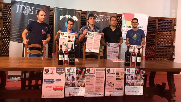 Presentación del festival 4 estaciones en Ccante