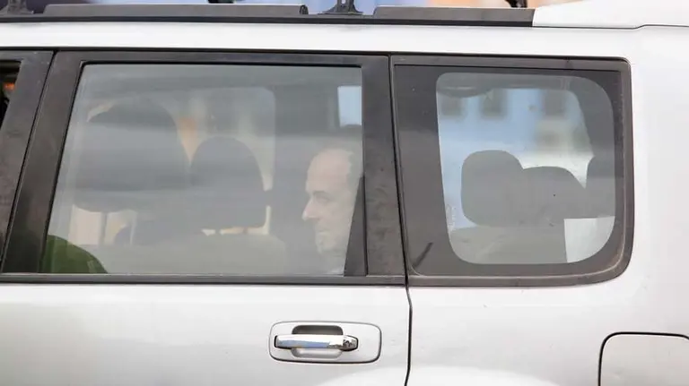 La expareja de Juana rivas entra en Comandancia de Guardia Civil. EP