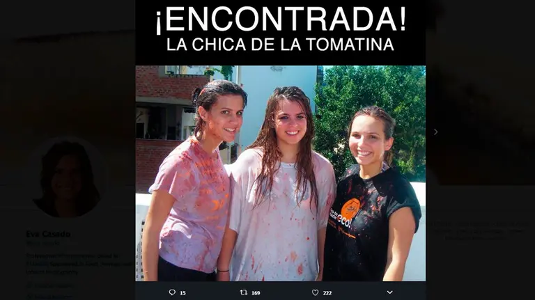 Eva Casado encuentra a su doble