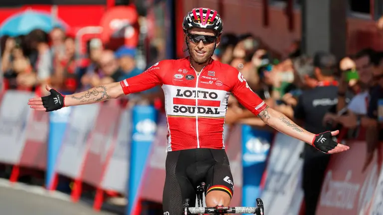 El polaco Marczynski gana la etapa en Antequera. La Vuelta.