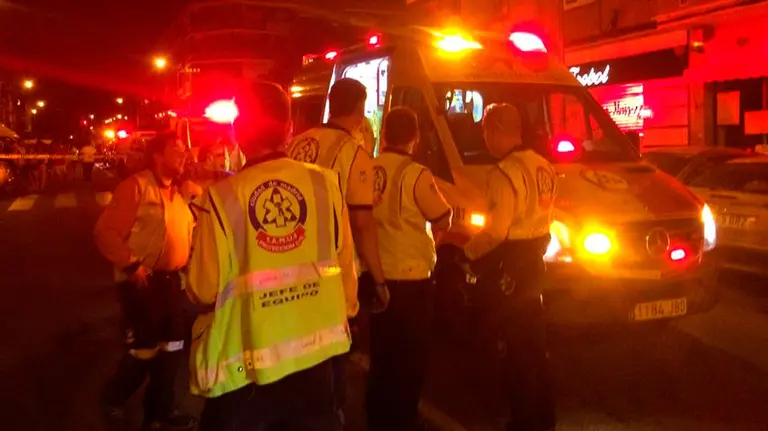 Atropello mortal en un barrio de Madrid en el que ha muerto un menor. EMERGENCIAS