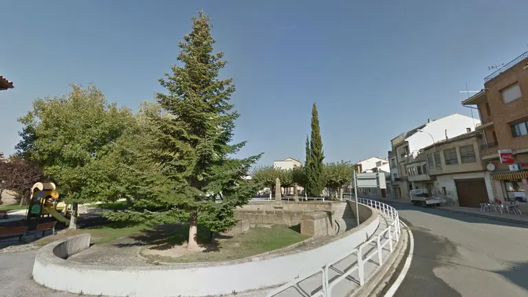 Imagen del centro de la localidad navarra de Allo