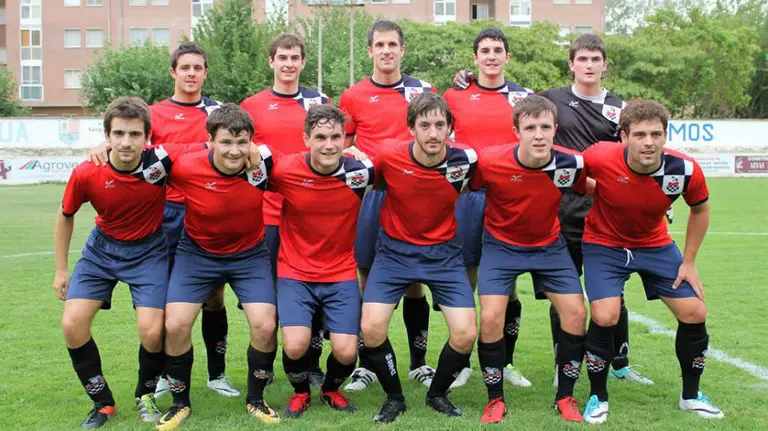 Equipo titular del Baztán. Facebook Luis Ongay.