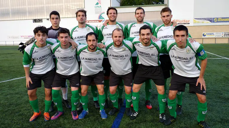 Equipo titular de Oberena 2017-18.