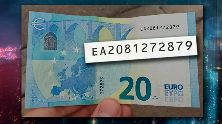 El billete que esconde un gran premio tras su número de serie