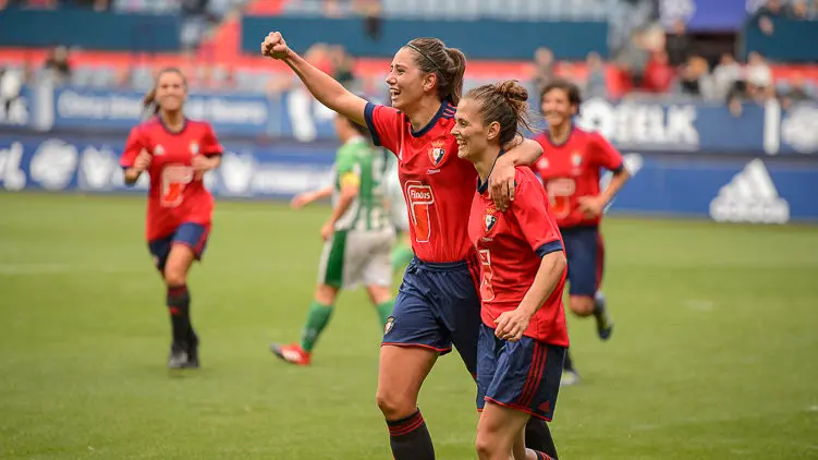 Partido entre Osasuna Femenino y Pradejón celebrado en el estadio de El Sadar de Pamplona. PABLO LASAOSA (18)