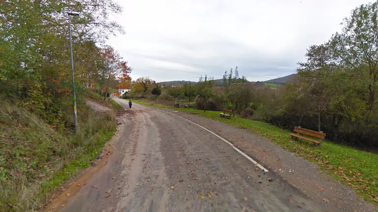 Un camino rural de Arizcun