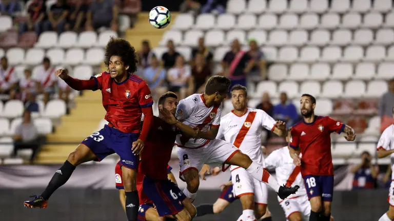 Partido de la Liga 123 entre Rayo Vallecano y Osasuna en el estadio de Vallecas FOTO LFP (18)