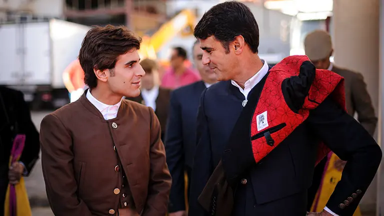 Gran festival taurino en Cascante con novillos de El Ventorrillo para los diestros Jesulín de Ubrique y Javier Marín. MIGUEL OSÉS_10