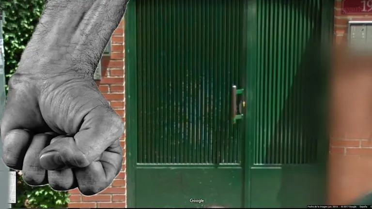 Fue detenido mientras al entrar la portal de su expareja