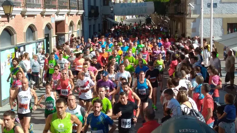 Cross en Villava contra el hambre en 2016.