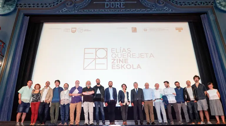 Presentación de la nueva escuela de cine Elías Kerejeta