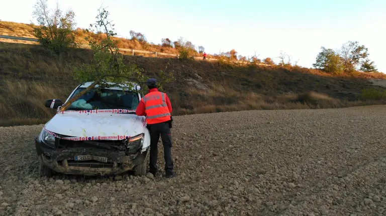Accidente en Artieda
