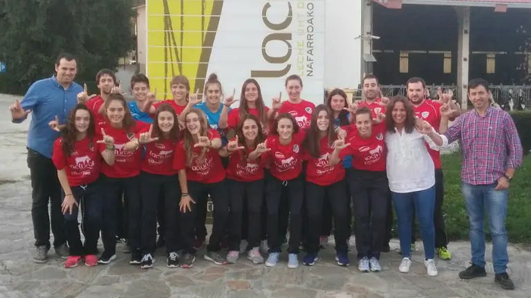 Presentación del Orvina de fútbol sala femenino. Cedida.