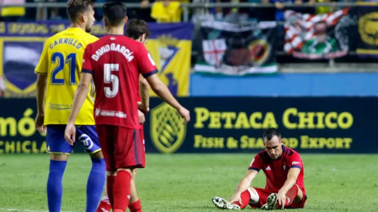 Partido de Copa del Rey entre el Cádiz y Osasuna Foto CA OSASUNA 6