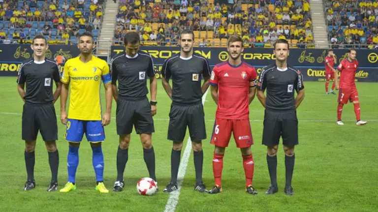Partido Cádiz - Osasuna de Copa del Rey. Cádiz CF