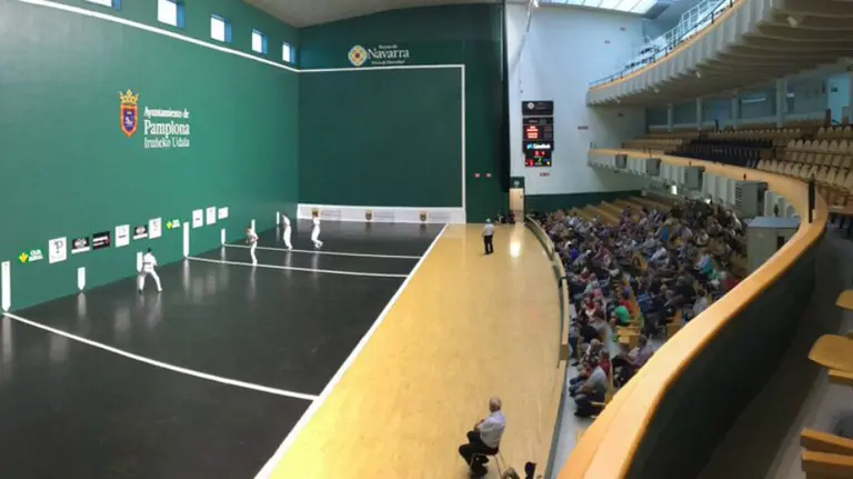 frontón Labrit. Twitter FNP.