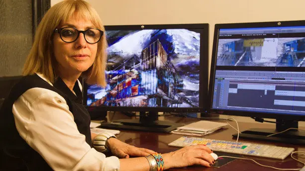 La montadora navarra Julia Juaniz recibirá el premio Zinemira en el Festival de Cine de San Sebastián Foto ZINEMALDI